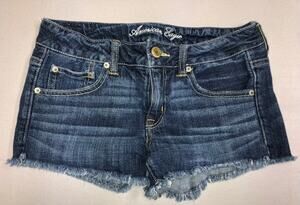 American Eagle Stretch Jean Shorts Womens 2